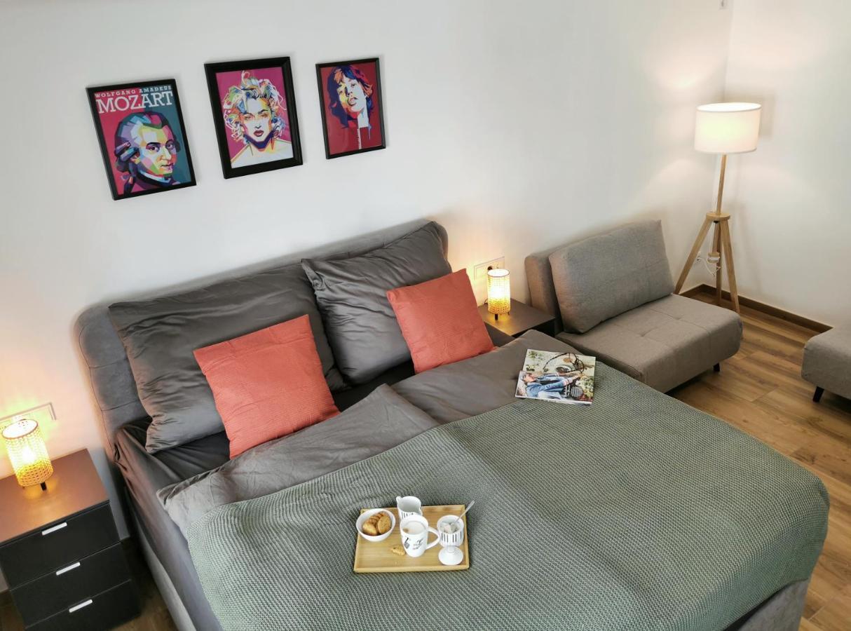 Neues City Center Piano Appartement Mit Netflix Klagenfurt am Woerthersee Exteriör bild